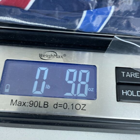 Chaps Golf Mens XL Polo Shirt Blue/Red/White Striped Short Sleeve 3556 - Picture 9 of 9